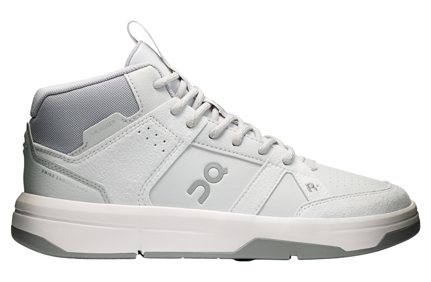 On The Roger Clubhouse Mid WMNS Glacier / Alloy