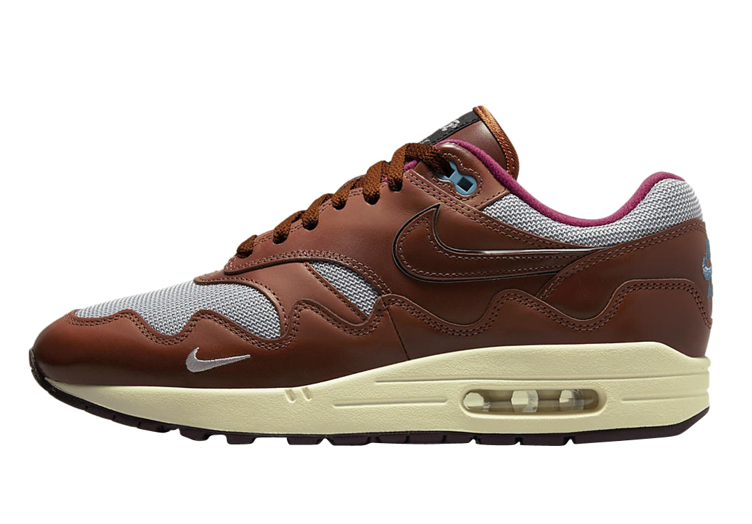 NIKE AIR MAX 1 PATTA WAVES RUSH MAROON REVIEW & ON FEET.WHY DID THEY  CHANGE THIS? 