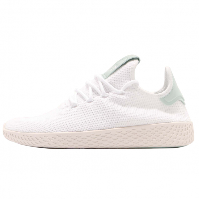 Pharrell x adidas Tennis Footwear White Green - May 2018 - CQ2168