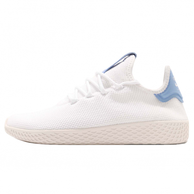 Pharrell x adidas Tennis Hu Footwear White Blue CQ2167 - KicksOnFire.com
