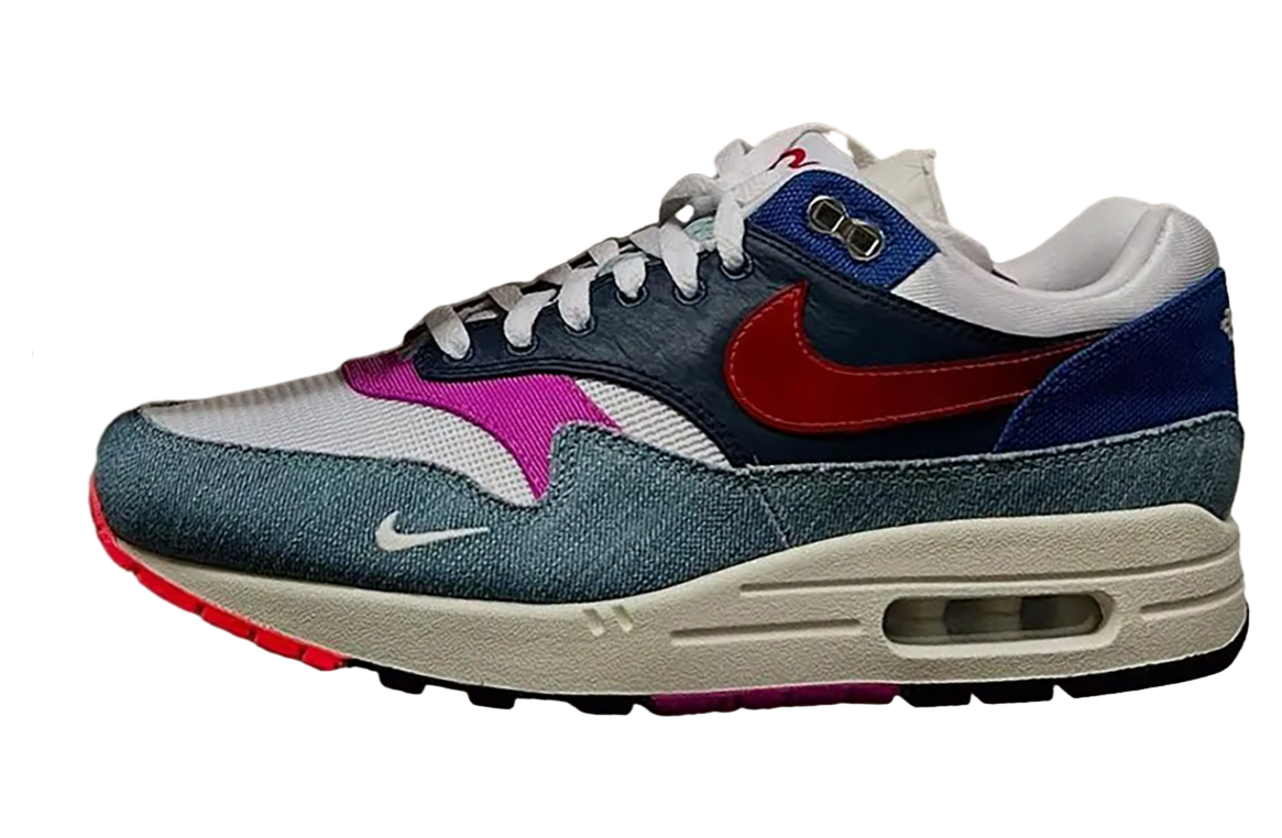 Premium Goods x Nike Air Max 1 White / Sport Red - Jul 2025