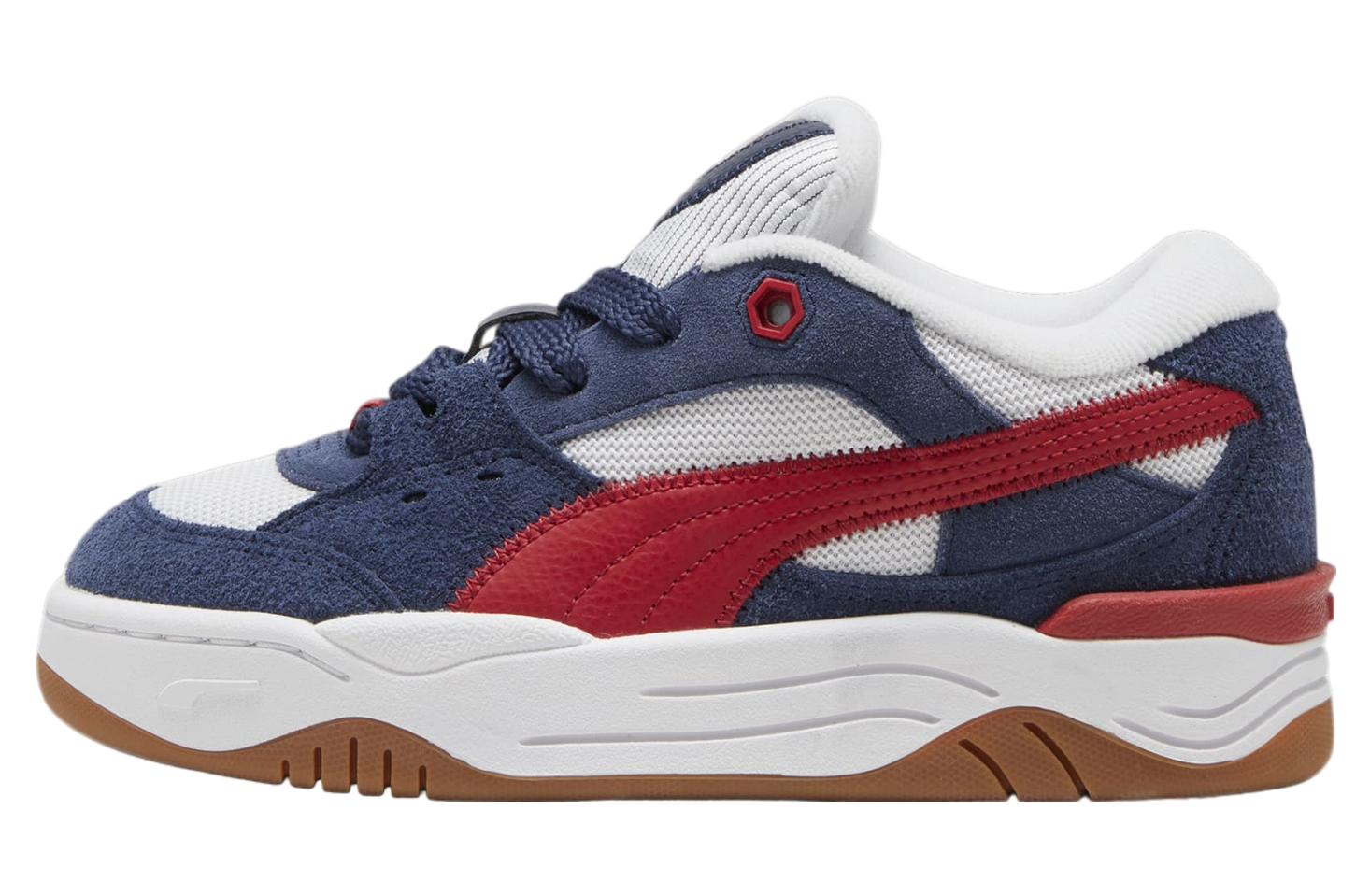 Puma-180 Texture GS Club Navy / Silver Mist