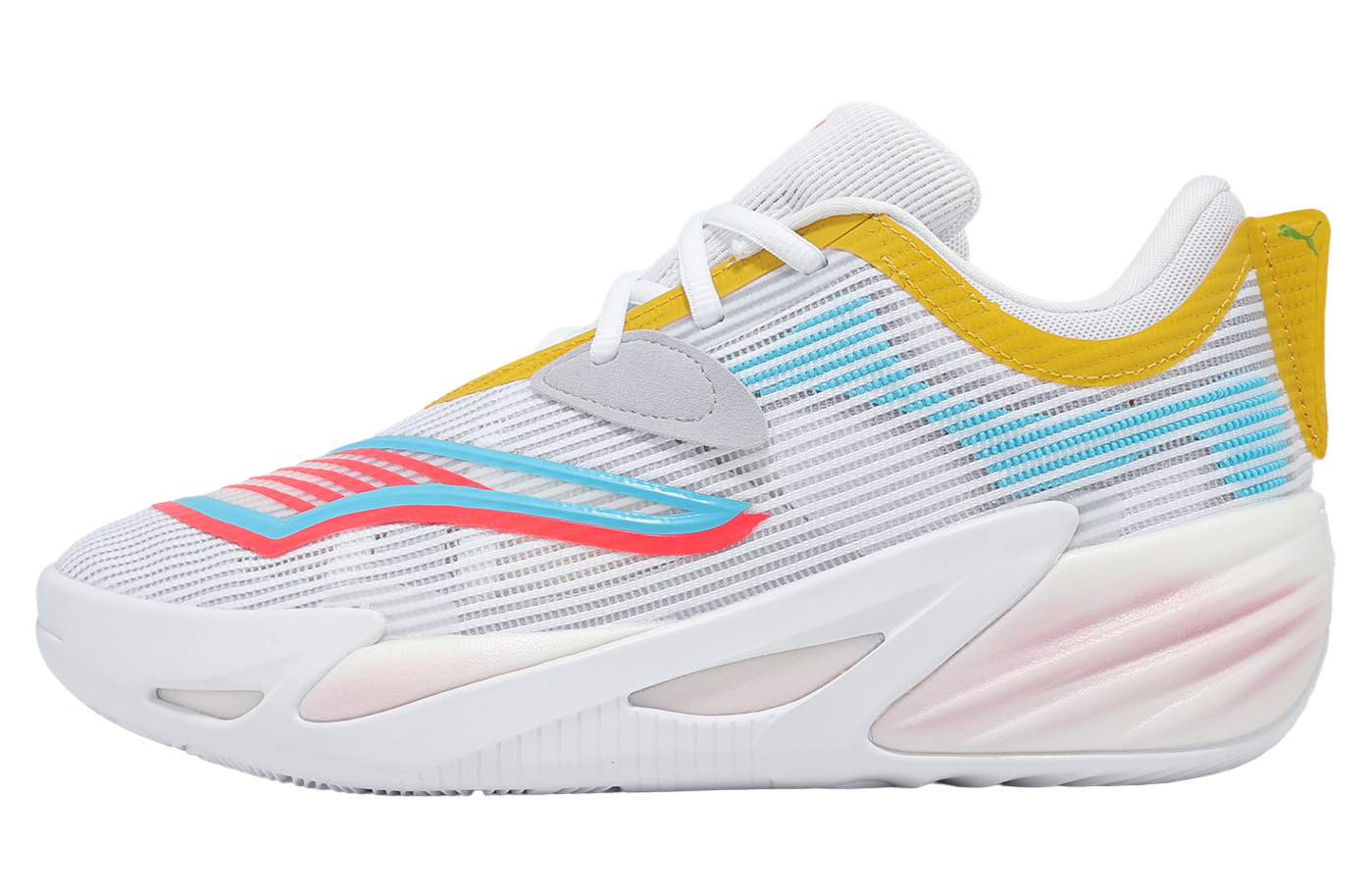 Puma All-Pro Nitro 2 White / Sunblaze