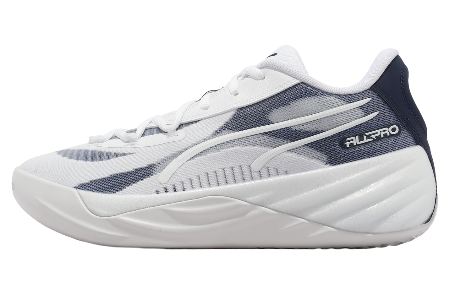 Puma All-Pro Nitro Team White / Navy Lime