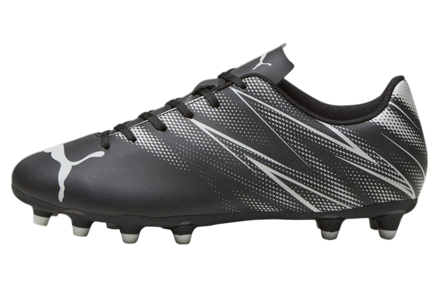 Puma Attacanto FG/AG Black / Silver Mist