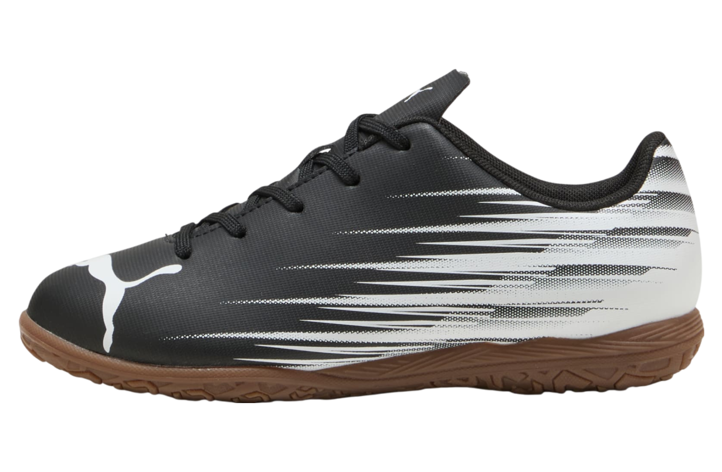 Puma Attacanto Ii Gs Black / White / Brown