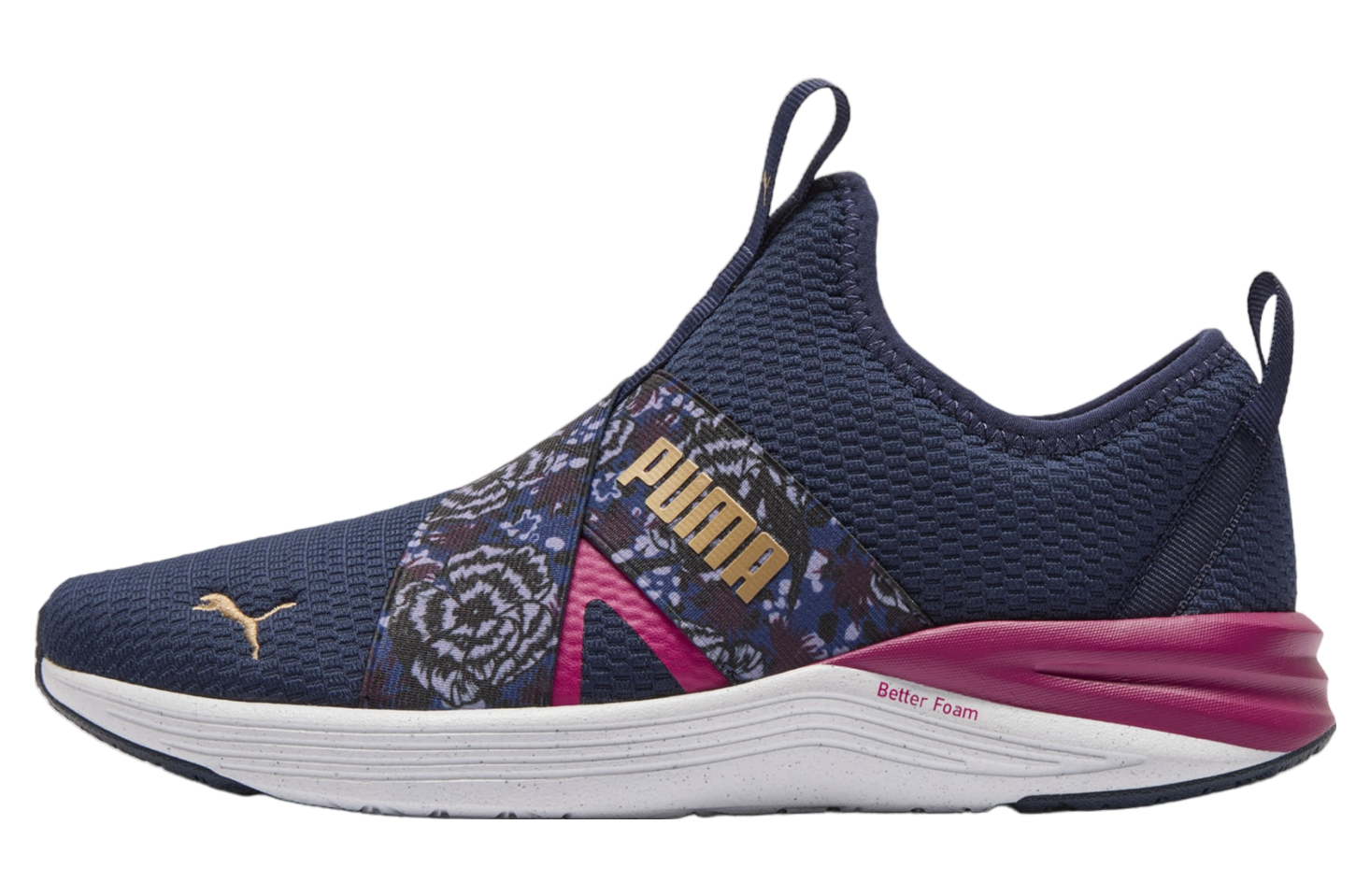 Puma Better Foam Prowl Winter Bloom Slip-on Wmns Navy / Magenta