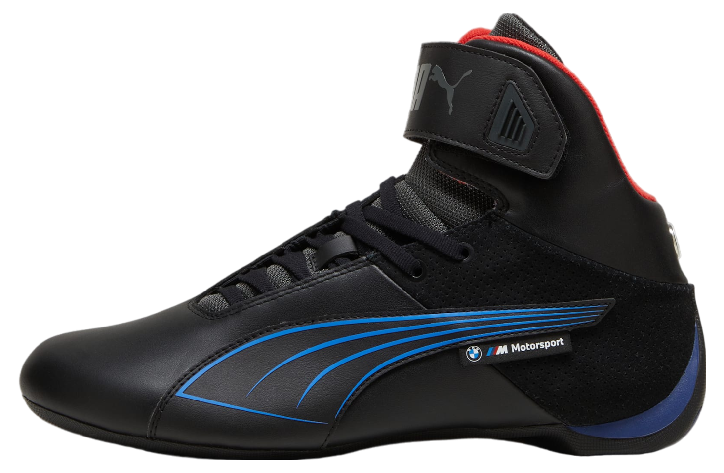 Puma Bmw M Future Cat Mid Black Cool Cobalt