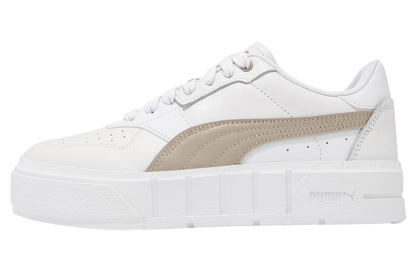 Puma Cali Court Lth WMNS White / Putty