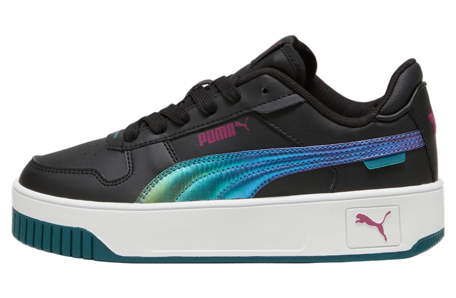 Puma Carina Street Bouncy Sky GS Black / Magenta Gleam