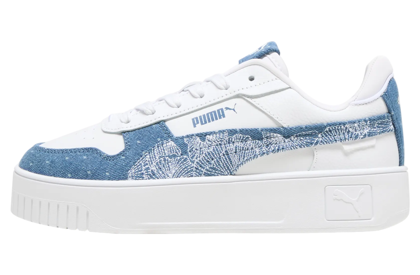 Puma Carina Street Denim WMNS White / Blue Horizon