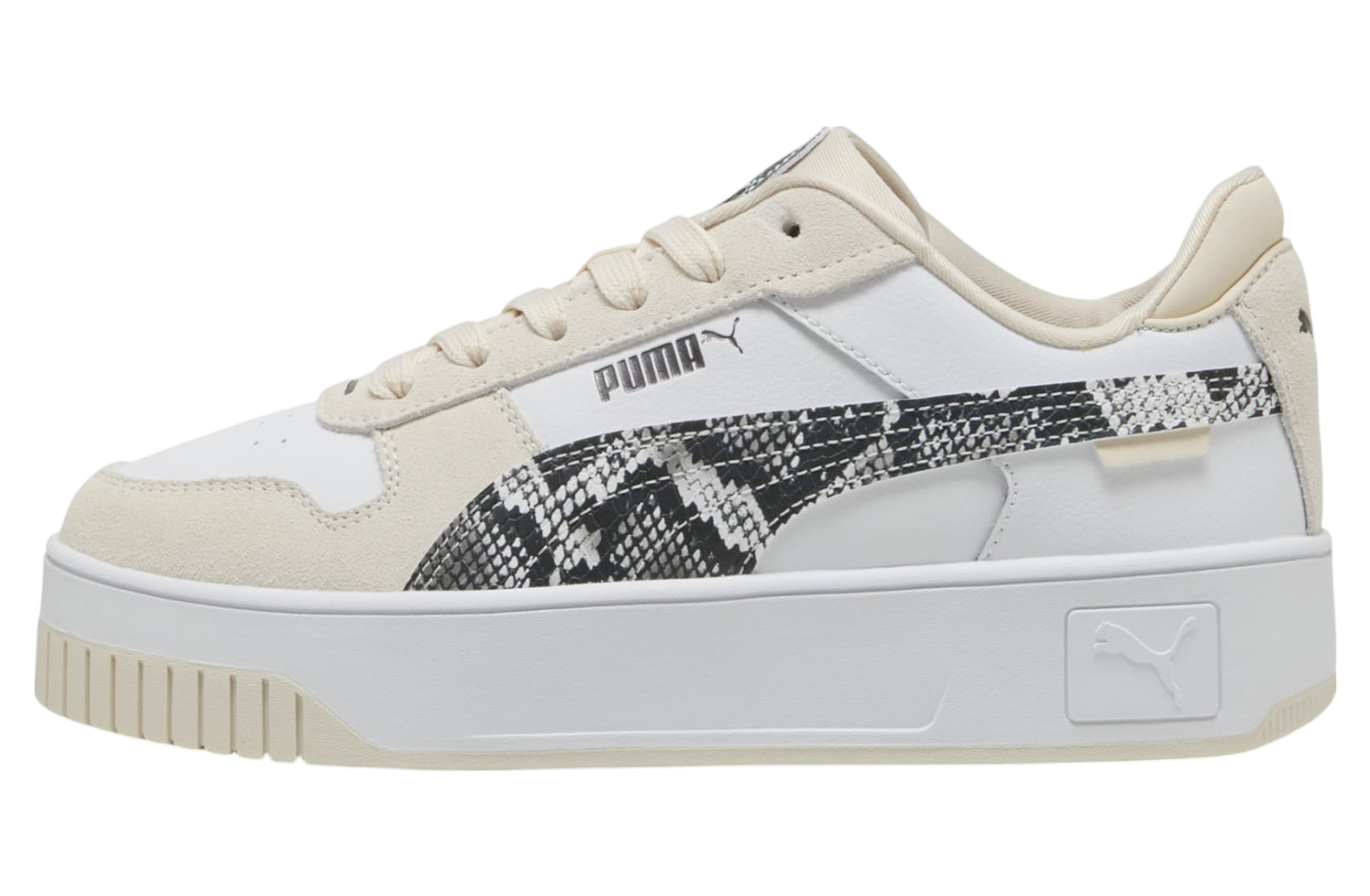Puma Carina Street Snake Chic WMNS WMNS White / Black