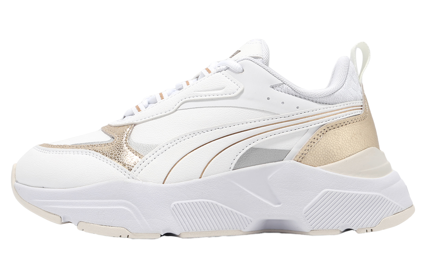 Puma Cassia Metallic Shine WMNS White / Gold