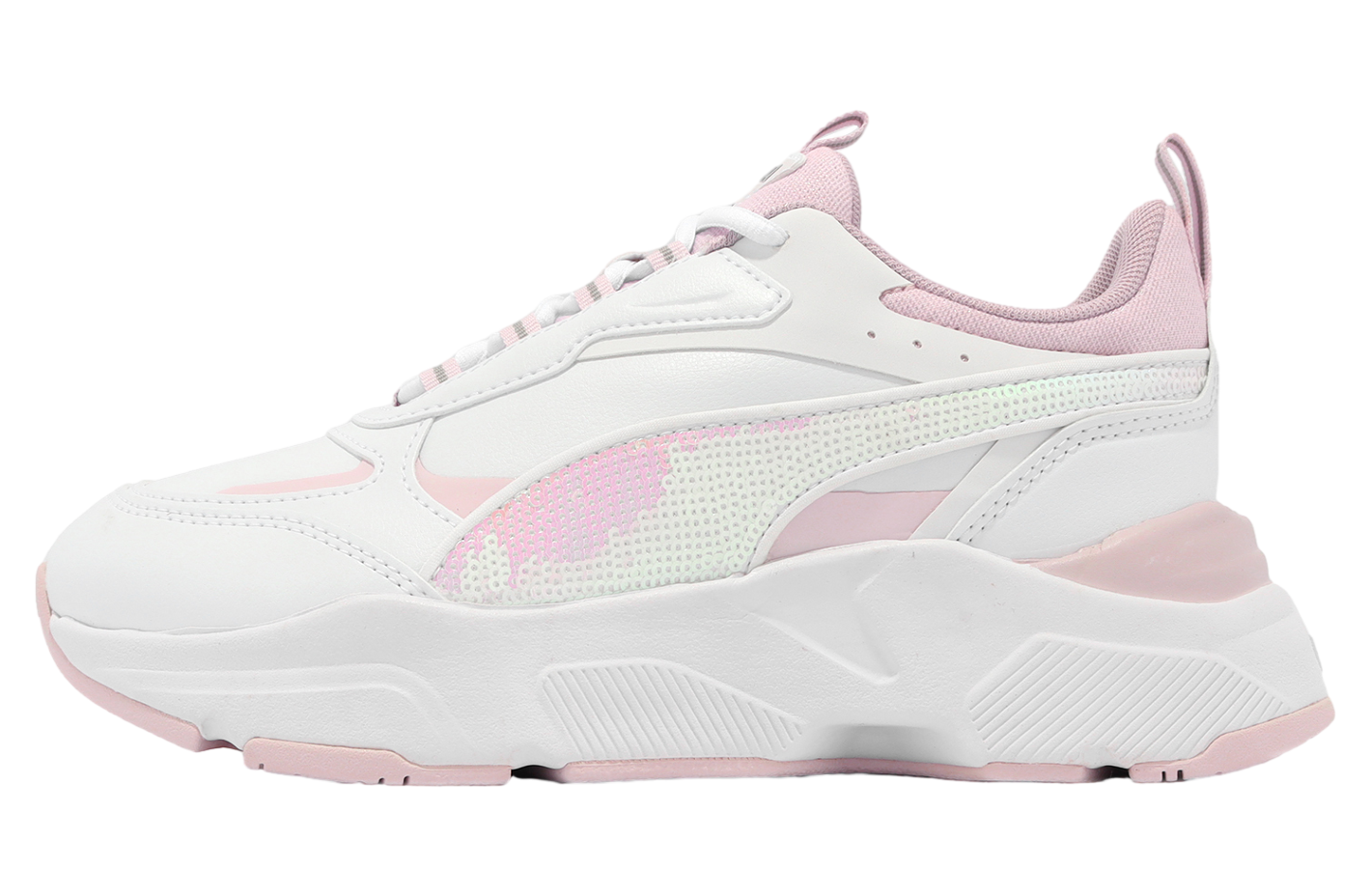 Puma Cassia Winter Wonderland WMNS White / Galaxy Pink