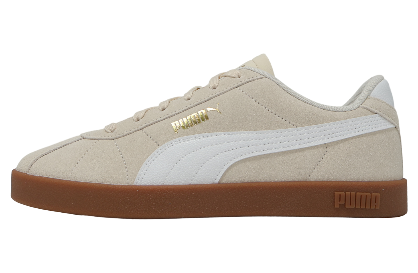 Puma Club II Beige / White