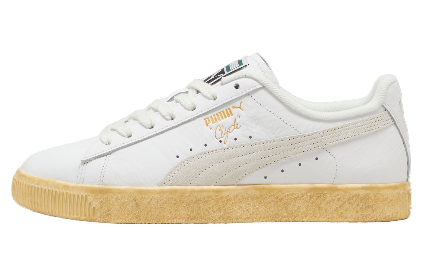 Puma Clyde Vintage White / Light Straw