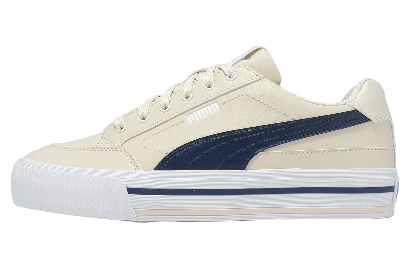 Puma Court Classic Vulc Fs Sl Ivory / Navy