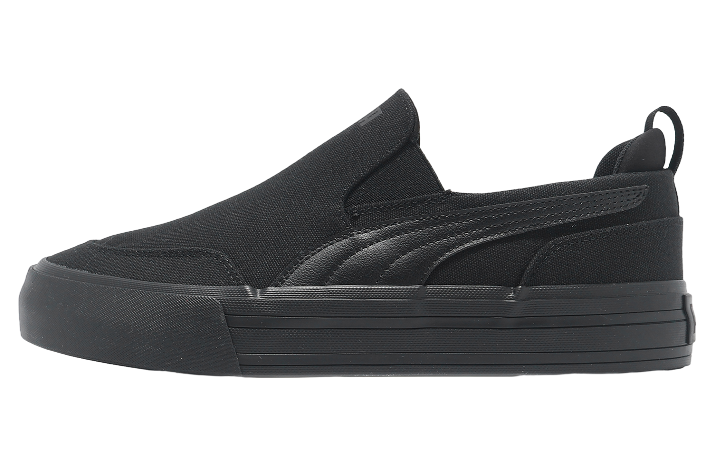 Puma Court Classic Vulc Slip On Black