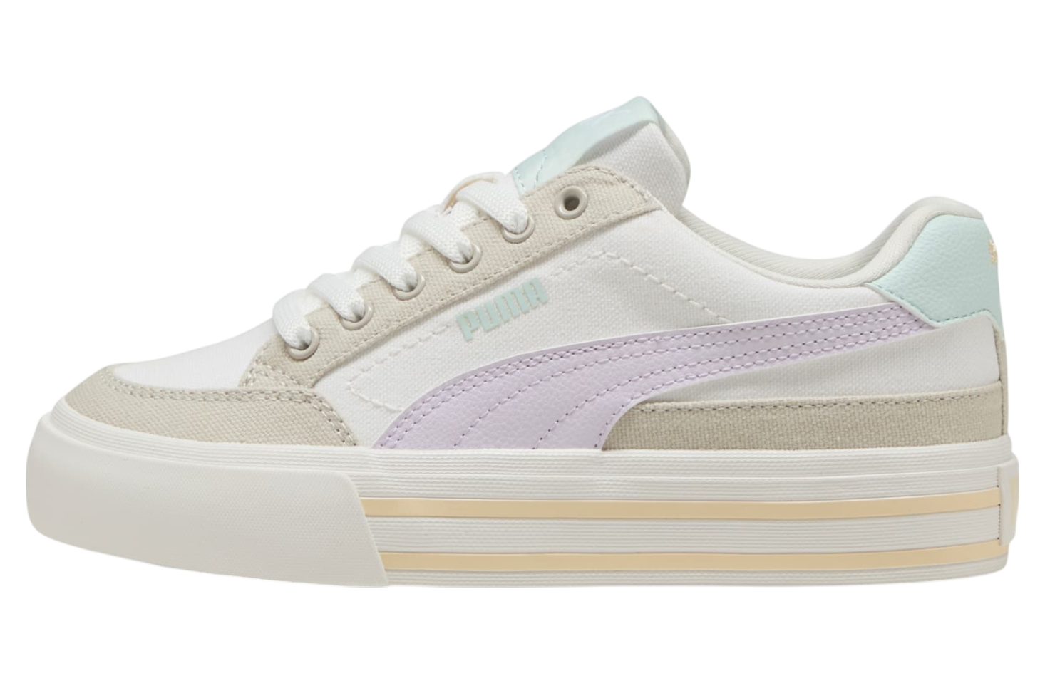 Puma Court Classic Vulcanized Formstrip White / Lilac Frost