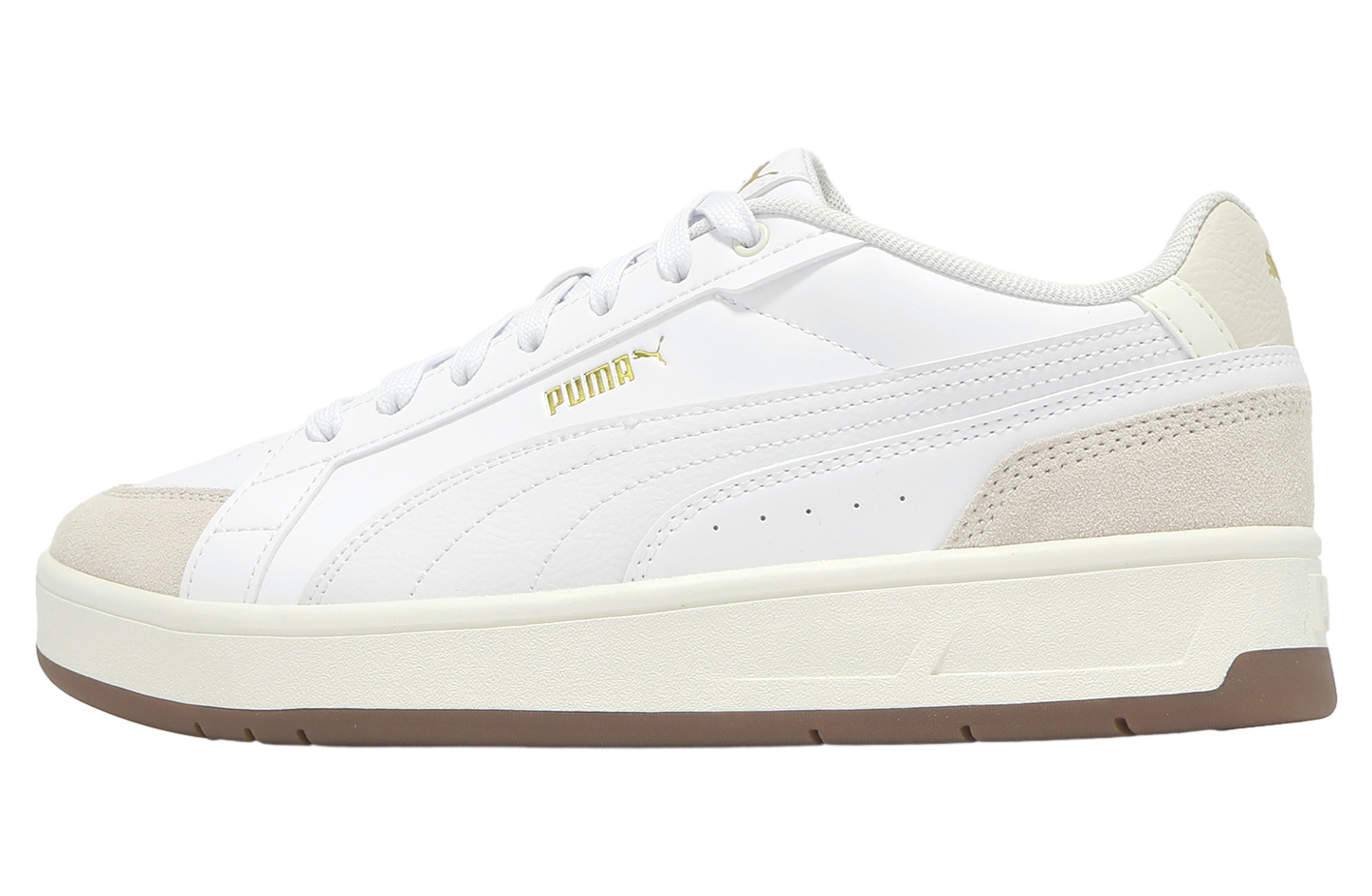 Puma Court Classico Sport White / Beige