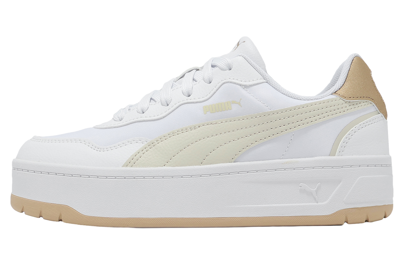 Puma Court Lally Skye Aqua Metal WMNS White / Beige