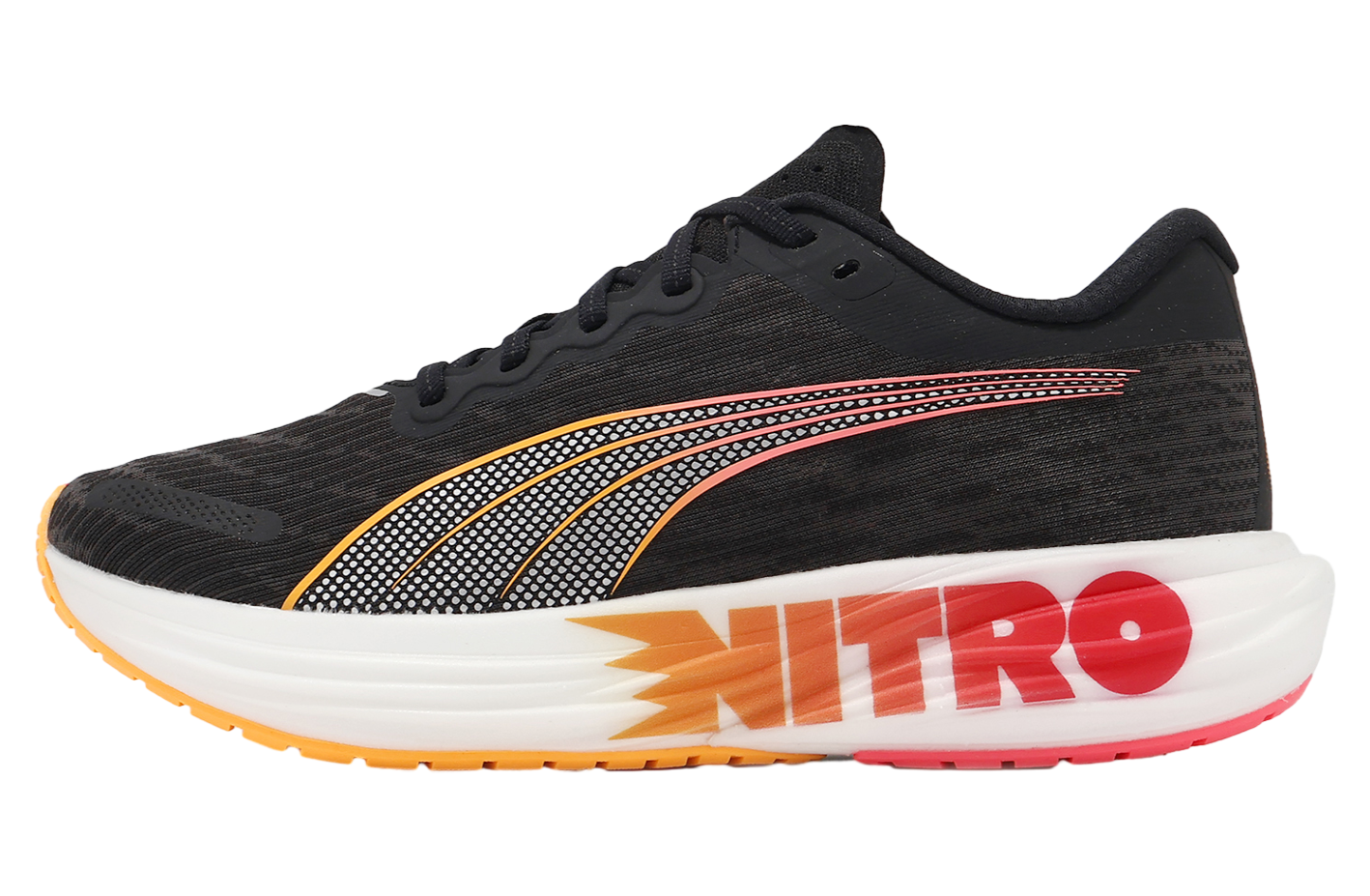 Puma Deviate Nitro 2 Black / Sun Stream