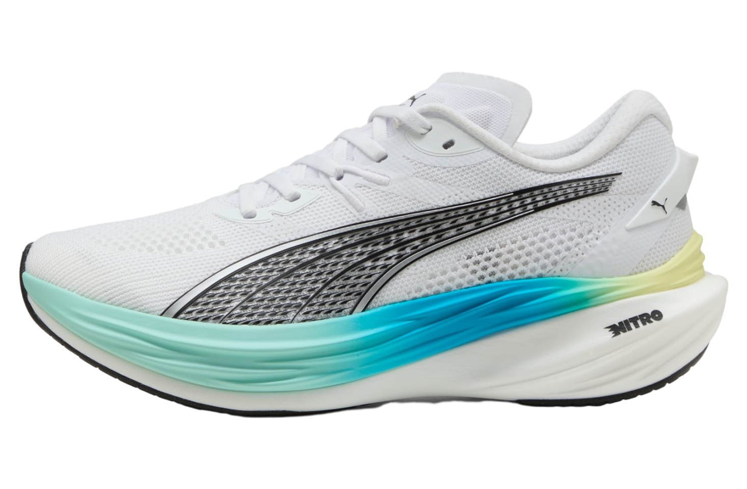 Puma Deviate Nitro 3 White / Mint Melt