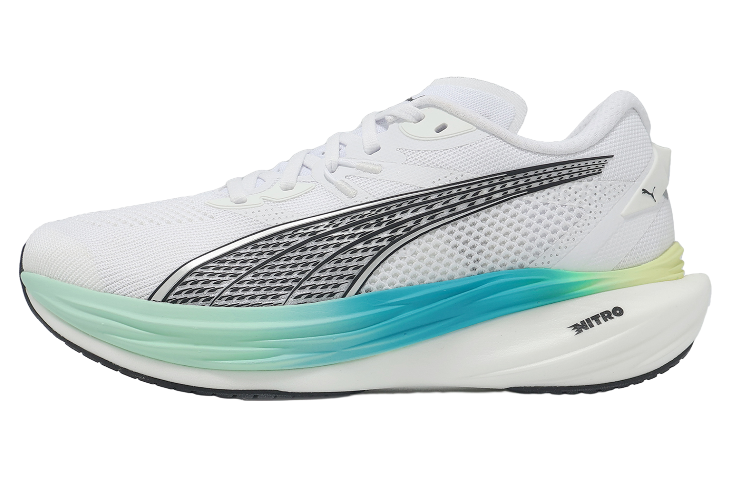 Puma Deviate Nitro 3 Wide White / Black