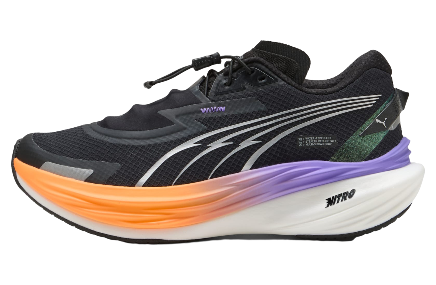 Puma Deviate Nitro 3 Winterized WMNS Black / Dark Amethyst