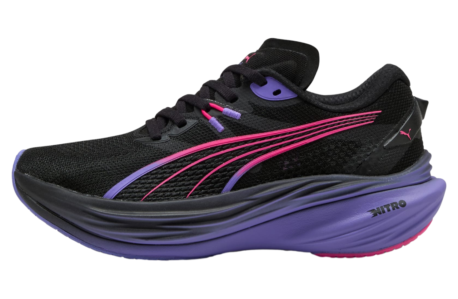 Puma Deviate Nitro Digitokyo Wmns Black / Fluro Pink Pes