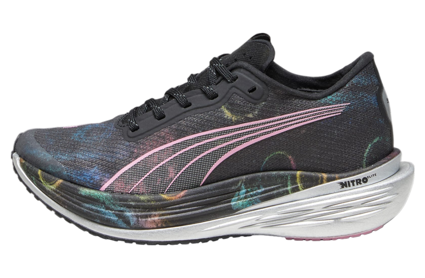 Puma Deviate Nitro Elite 2 Marathon Series WMNS Black / Strawberry Burst