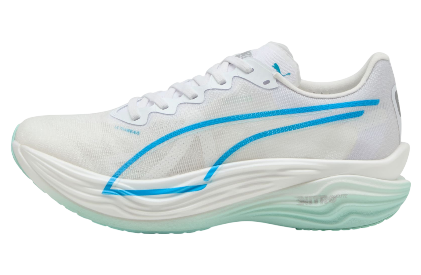 Puma Deviate Nitro Elite 3 White / Speed Blue