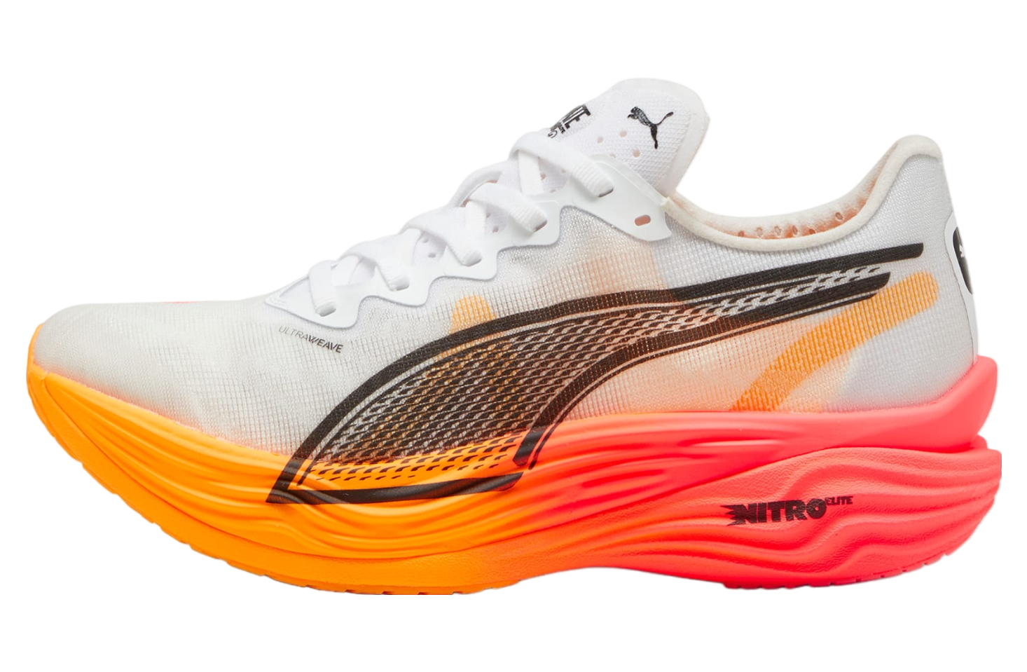 Puma Deviate Nitro Elite 3 White / Sunset Glow