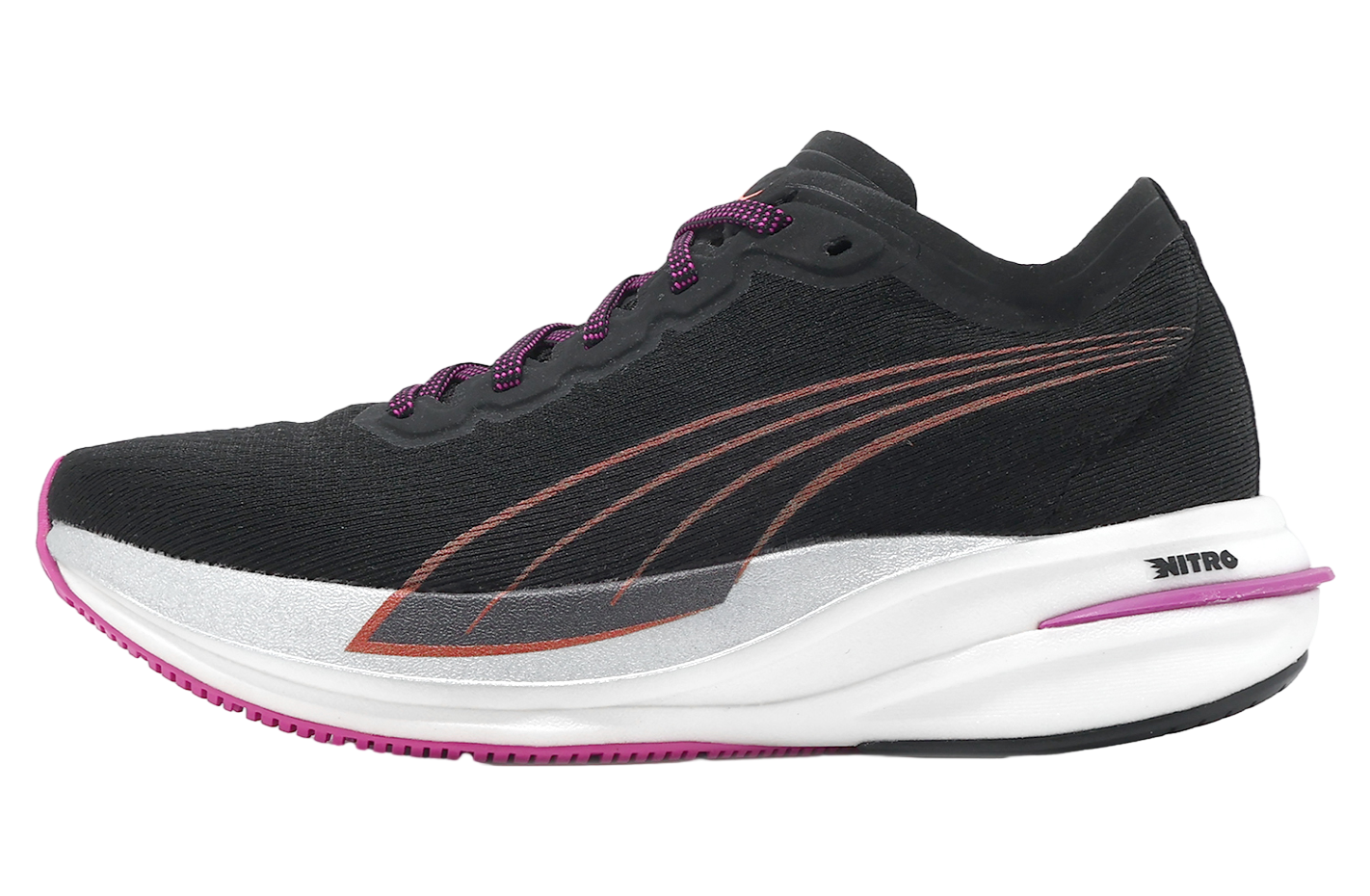 Puma Deviate Nitro WMNS Black / Neon Citrus