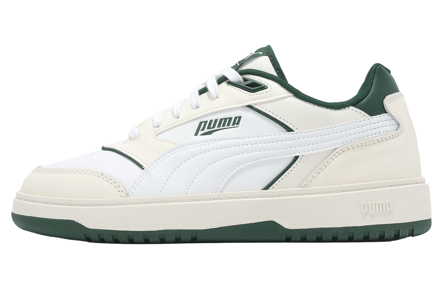 Puma Doublecourt White / Dark Myrtle
