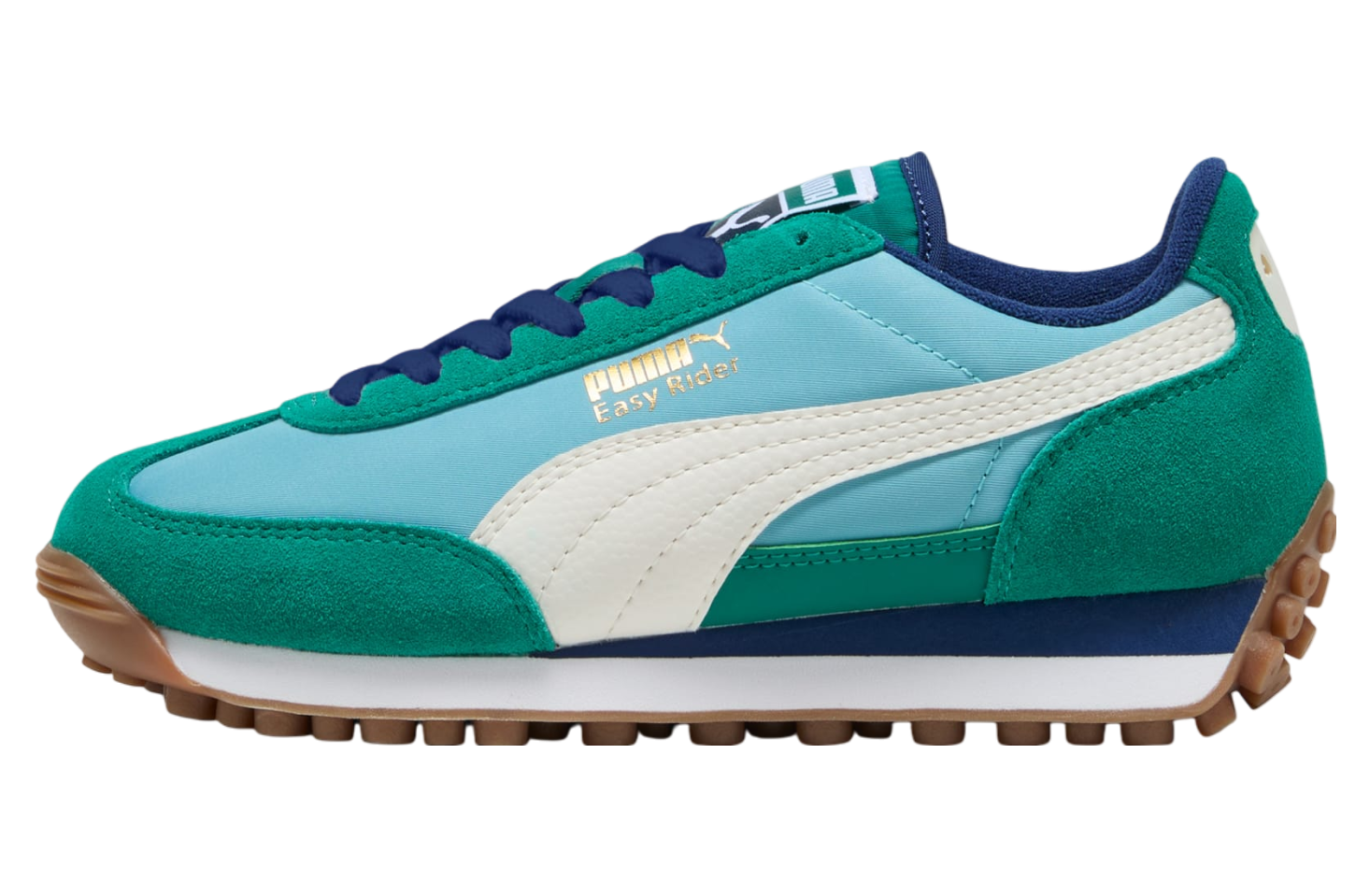 Puma Easy Rider Gs Aqua / Vapor Gray