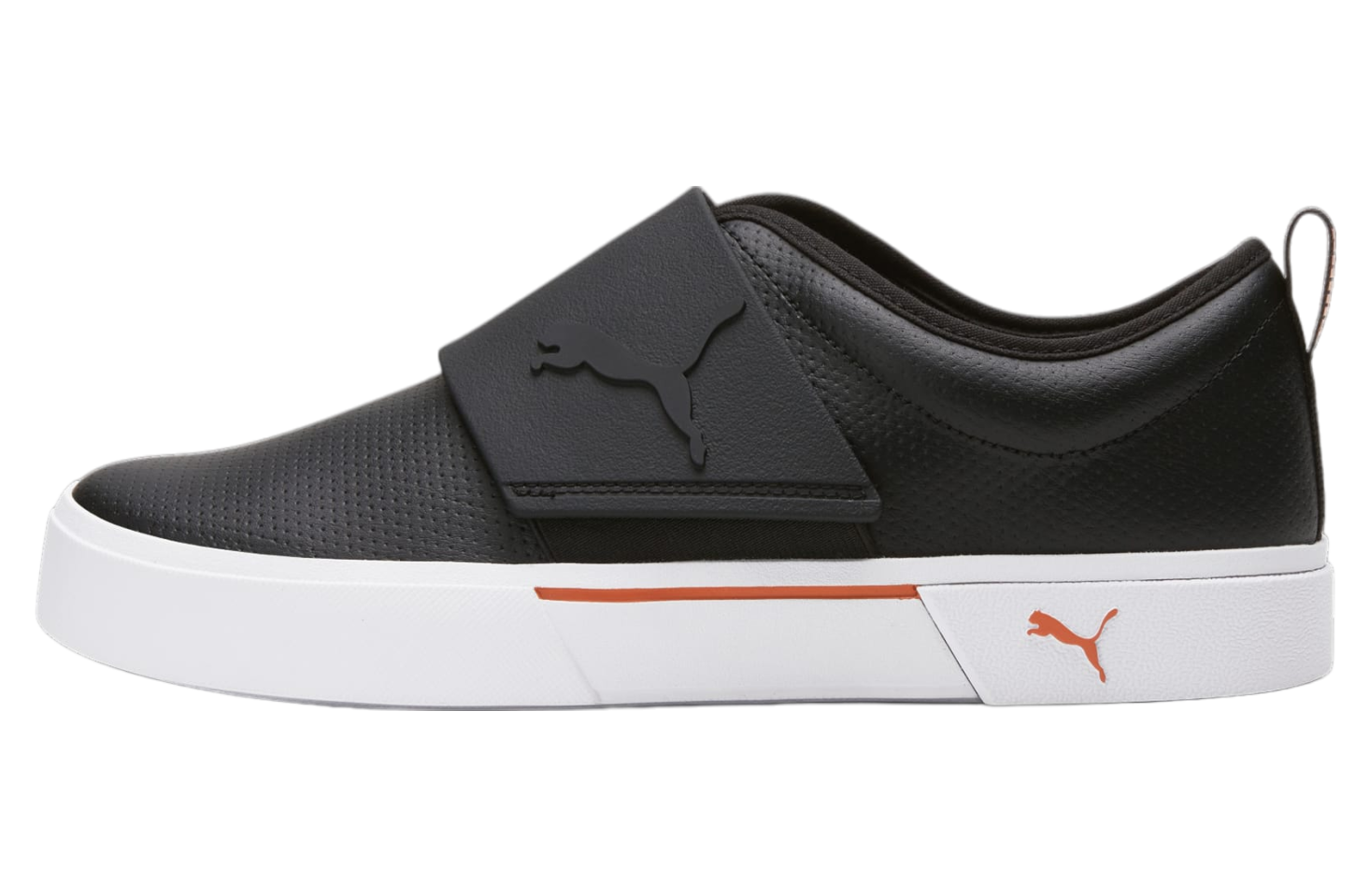 Puma El Rey Ii Slip-on Perf L Black / Chili Powder