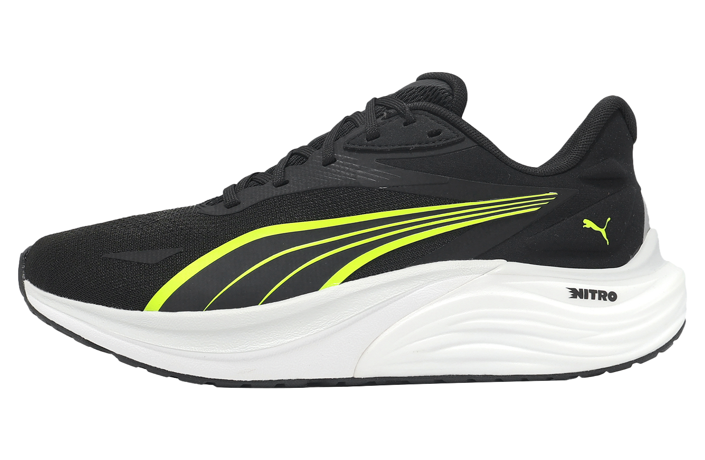 Puma Electrify Nitro 4 Black / Yellow Alert