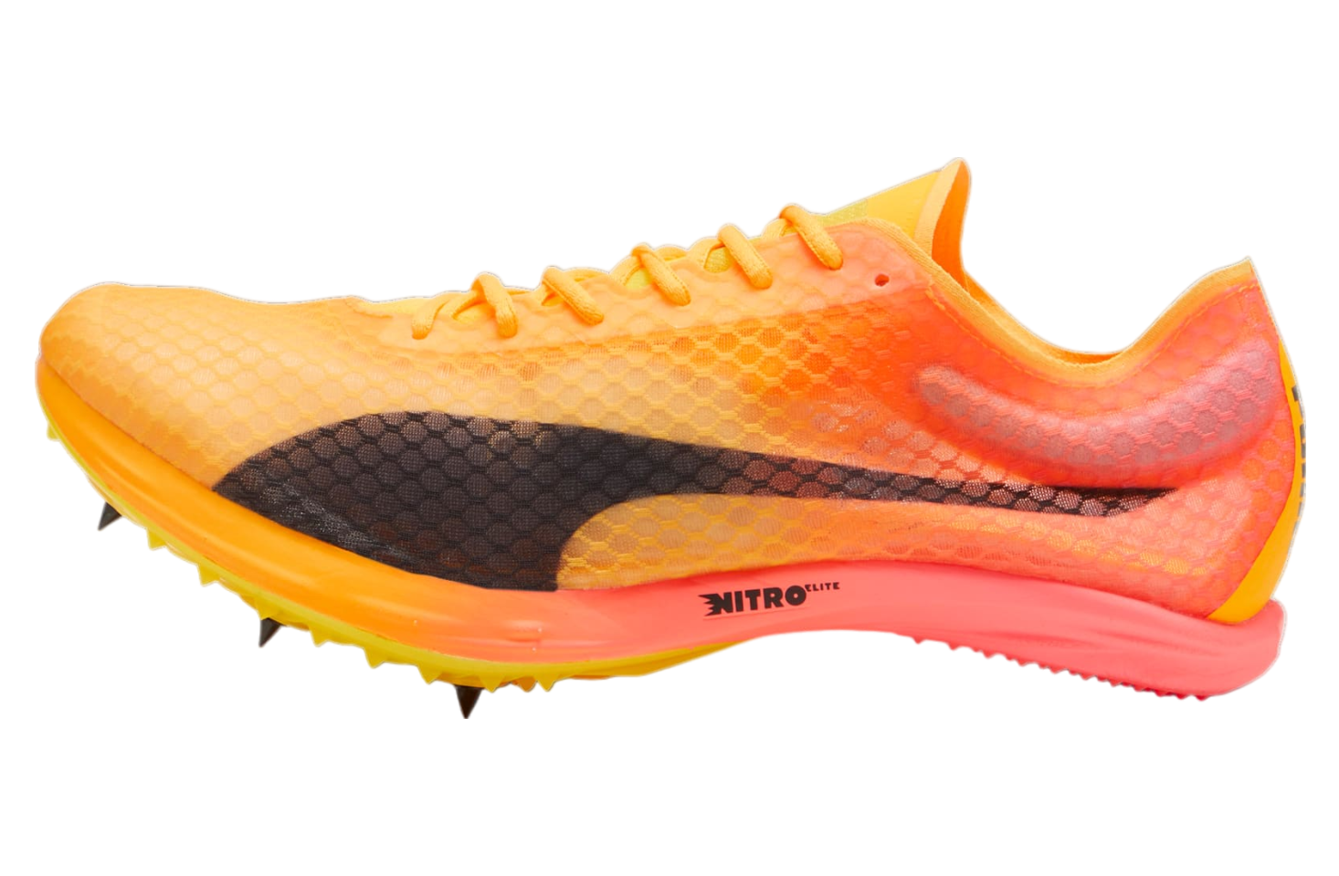 Puma Evospeed Distance Nitro Elite+ 4 Track Spikes Sun Stream / Sunset Glow