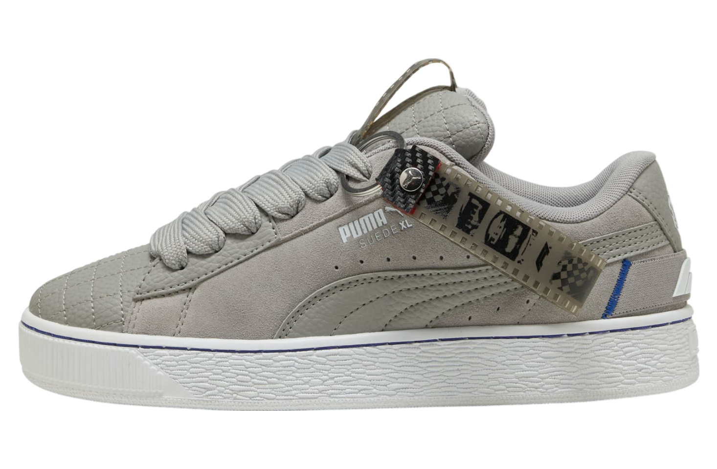 Puma F1 Suede Xl 75 Years Hero Matte Silver / Vivid Blue