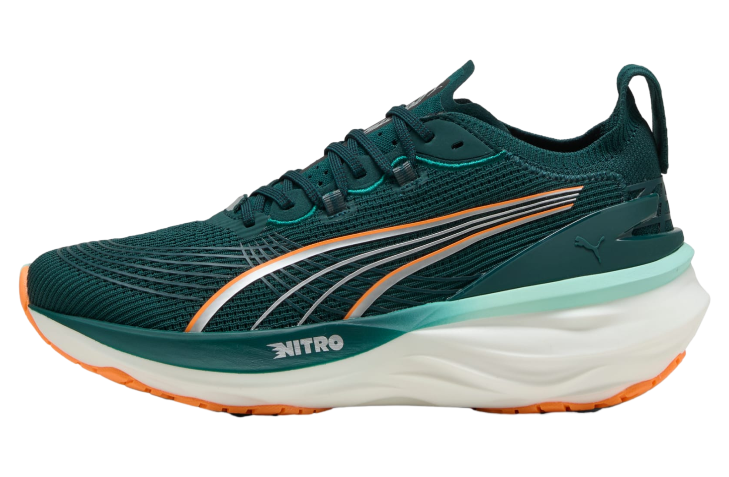 Puma Foreverrun Nitro 2 Green Terrain / Heat Fire - Oct 2025
