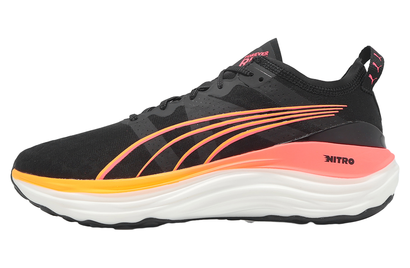 Puma ForeverRun Nitro Black / Sun Stream