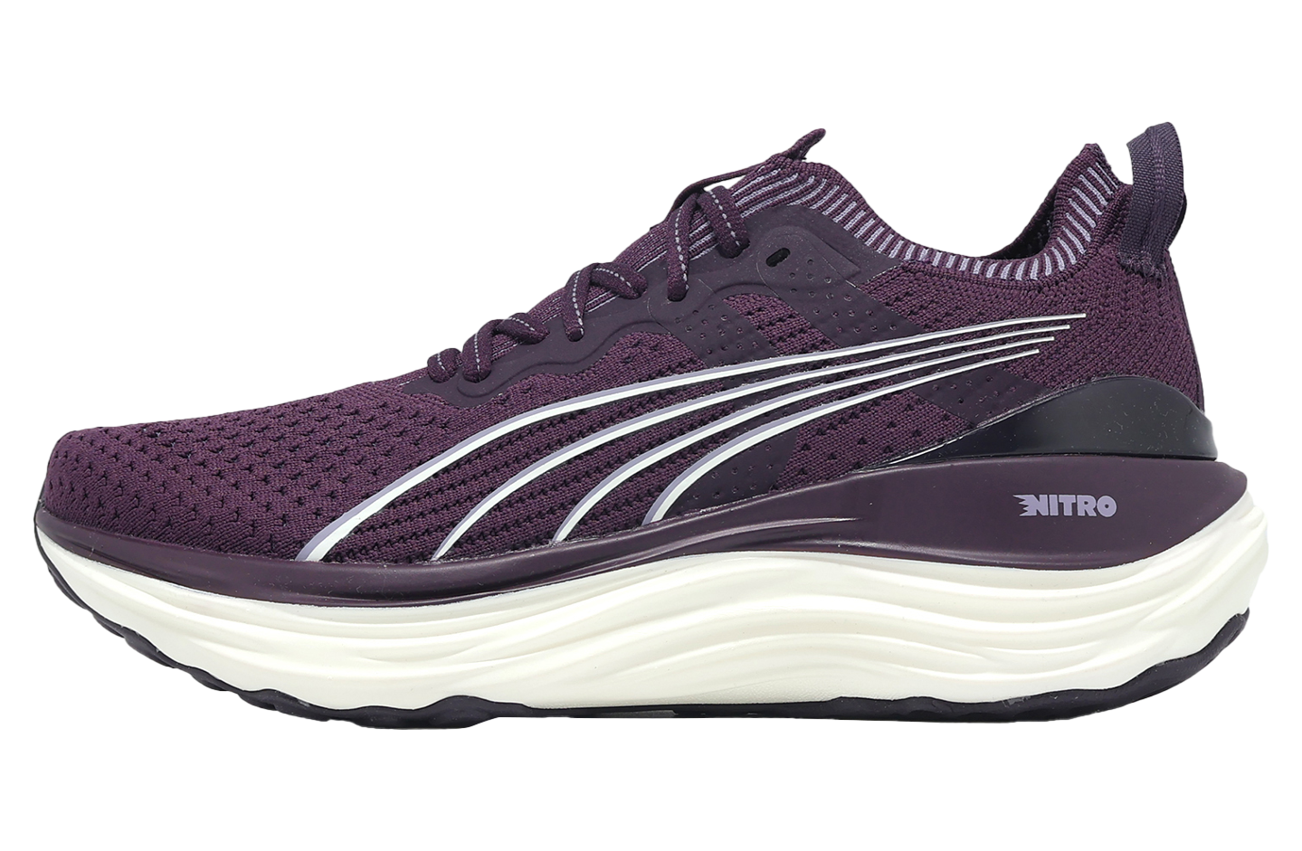 Puma ForeverRun Nitro Knit WMNS Midnight Plum / Vapor Gray