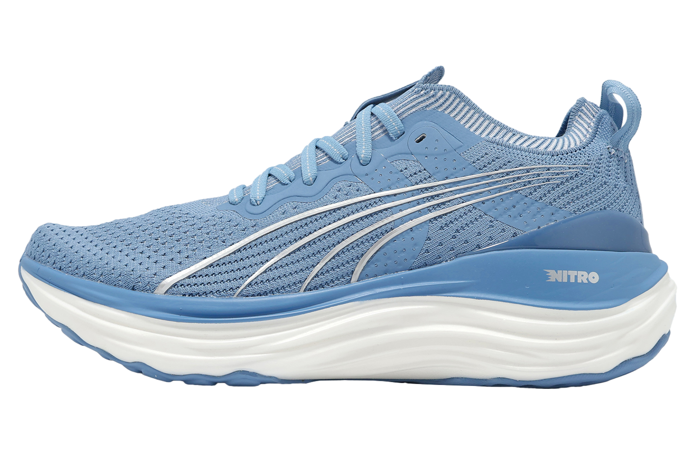 Puma ForeverRun Nitro Knit Zen Blue / Silver Mist