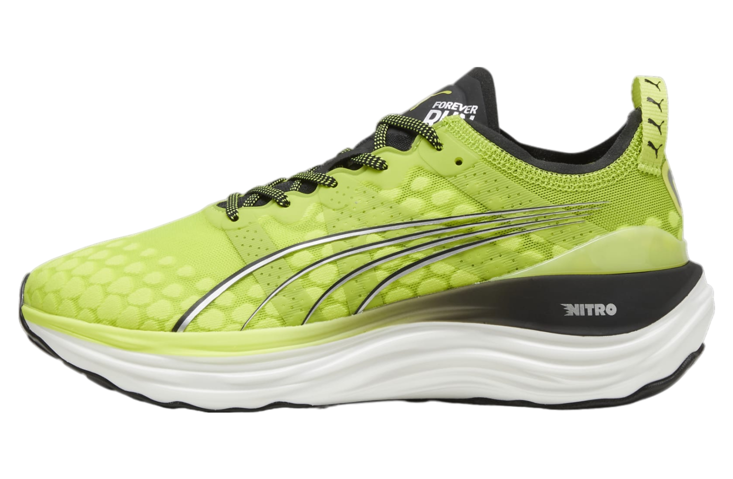 Puma Foreverrun Nitro Lime Pow / Black