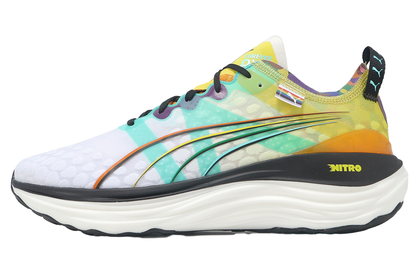 Puma ForeverRun Nitro LM White / Court Yellow - Jul 2025