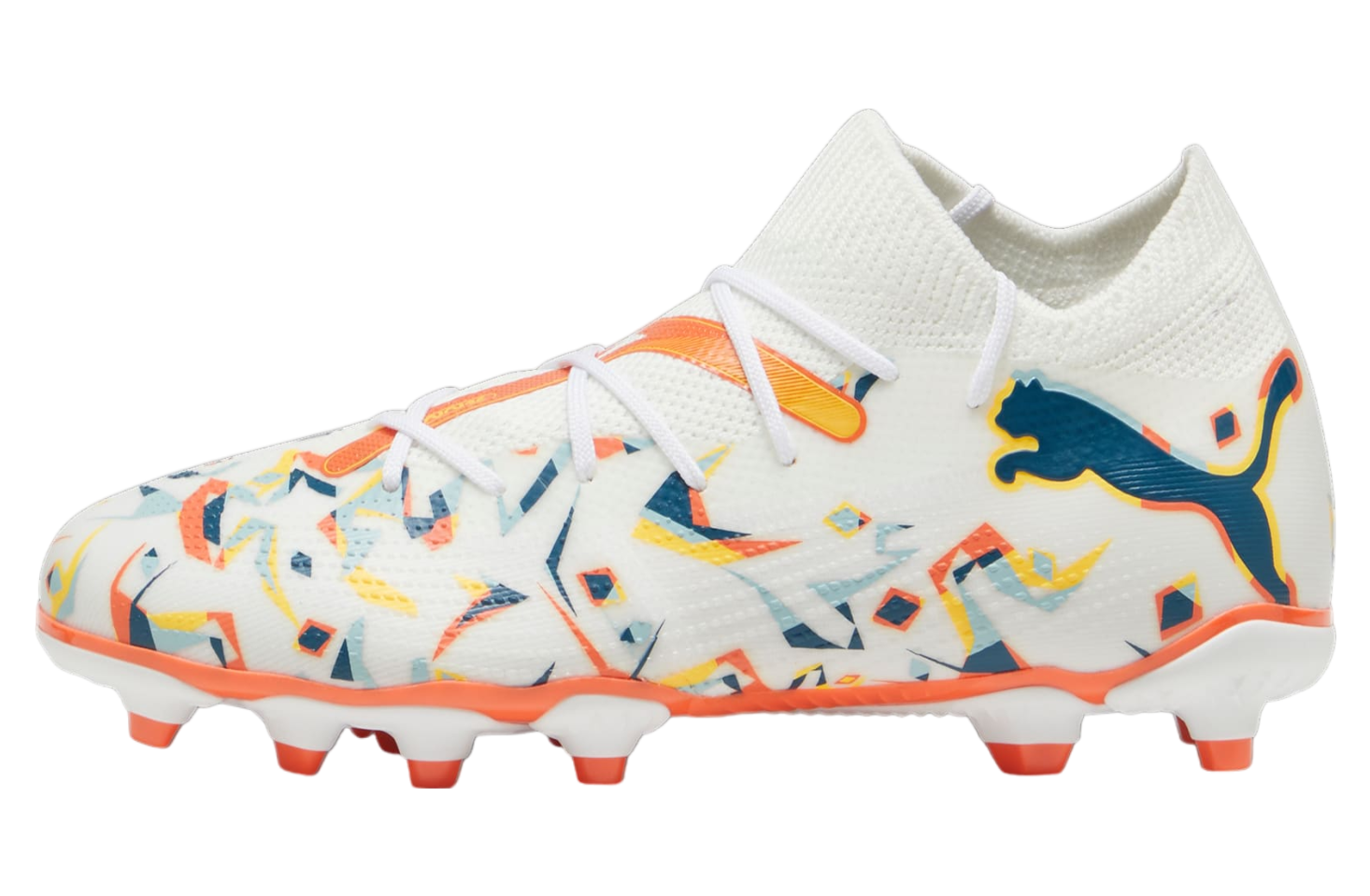 Puma Future 7 Match Creativity FG/AG White / Ocean Tropic