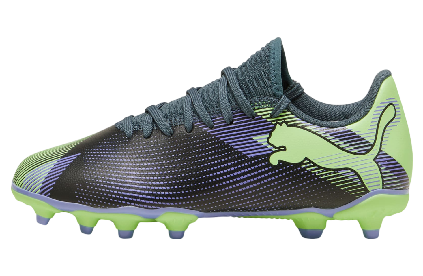 Puma Future 7 Play FG/AG GS Gray Skies / Elektro Purple