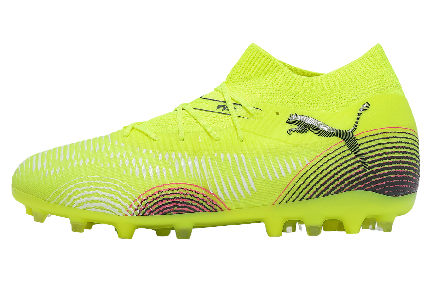 Puma Future 8 Match MG Yellow Black / Sun Struck