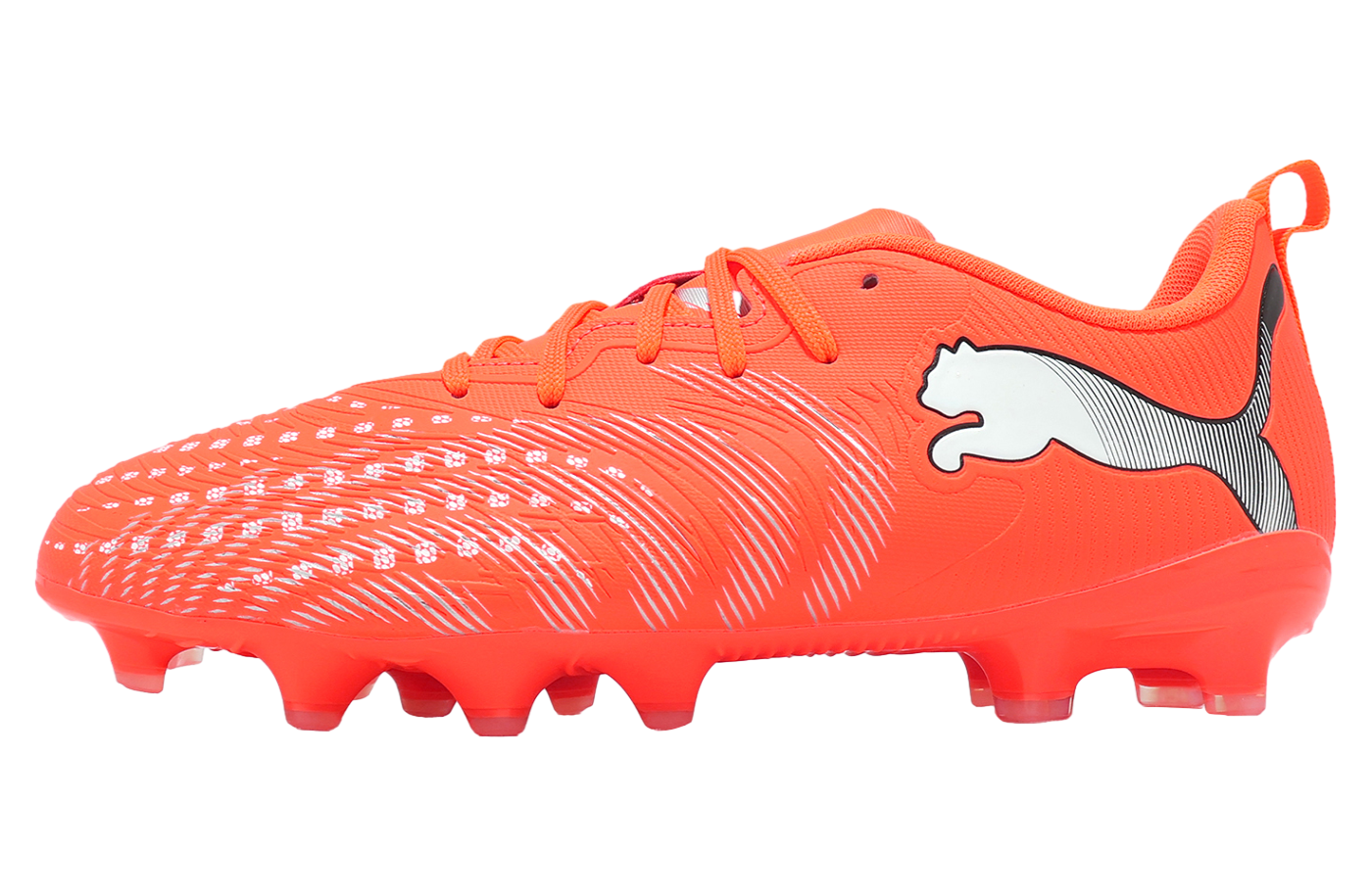 Puma Future 9 Play FG/AG JR GS Glowing Red / White